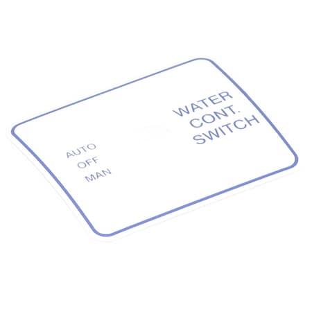 Henny Penny Decal, Water Control , Hcw, Kfc 44030